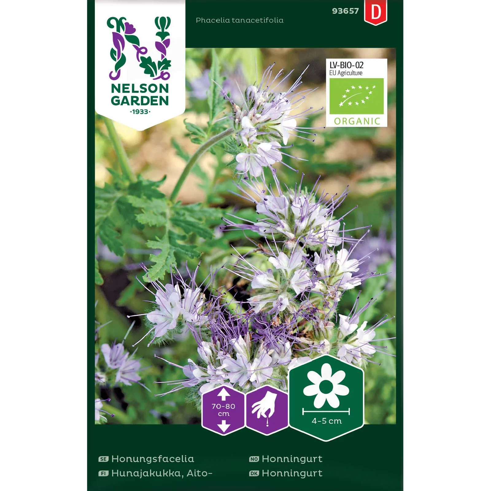 Phacelia tanacetifolia Honningurt