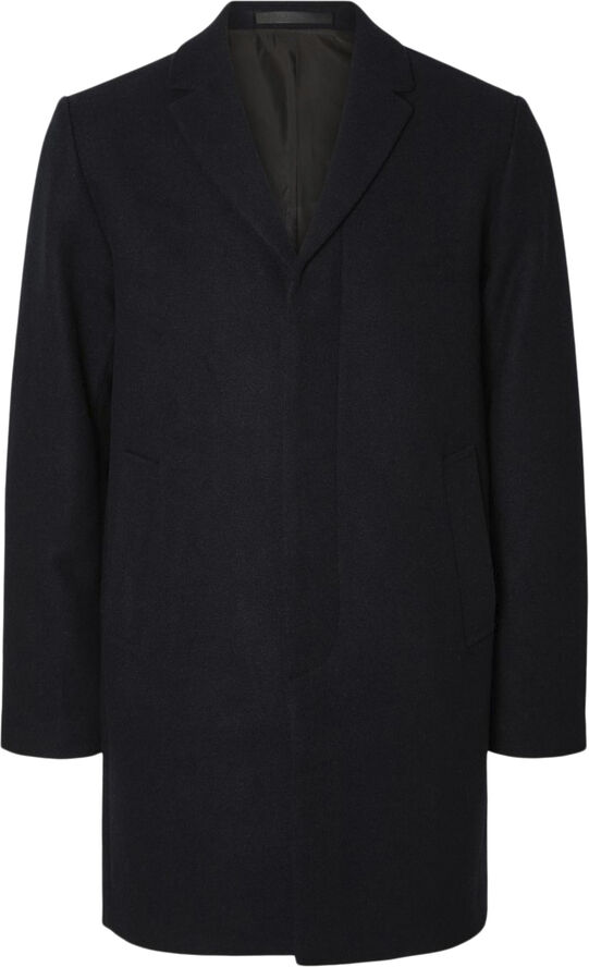 Selected Homme SLHDAN WOOL COAT Mørkeblå