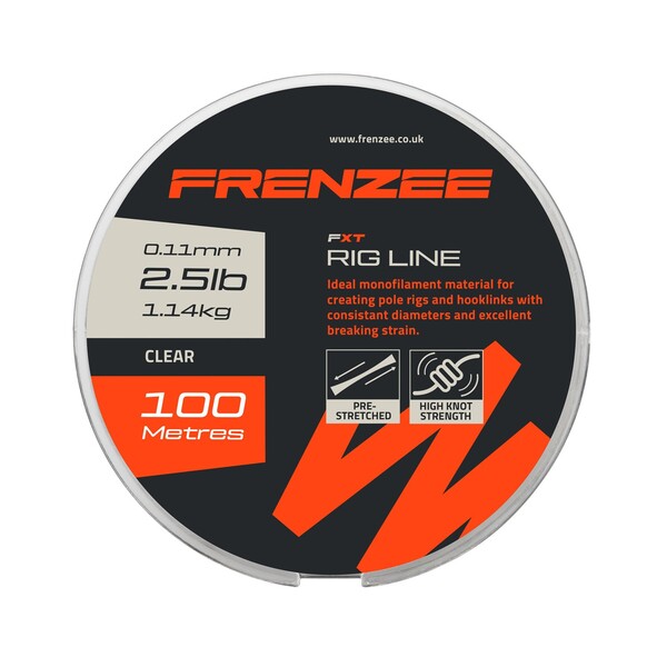 Frenzee FXT Rig Line Nylon pêche au coup (100m)