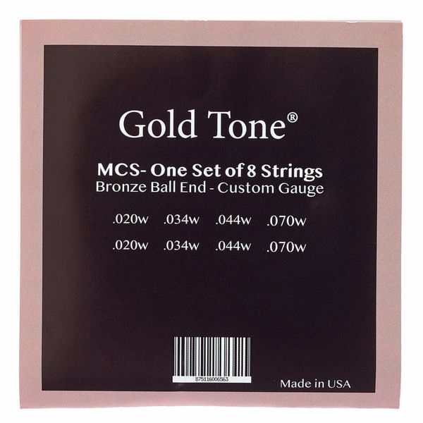 Gold Tone MCS Mandocello Strings