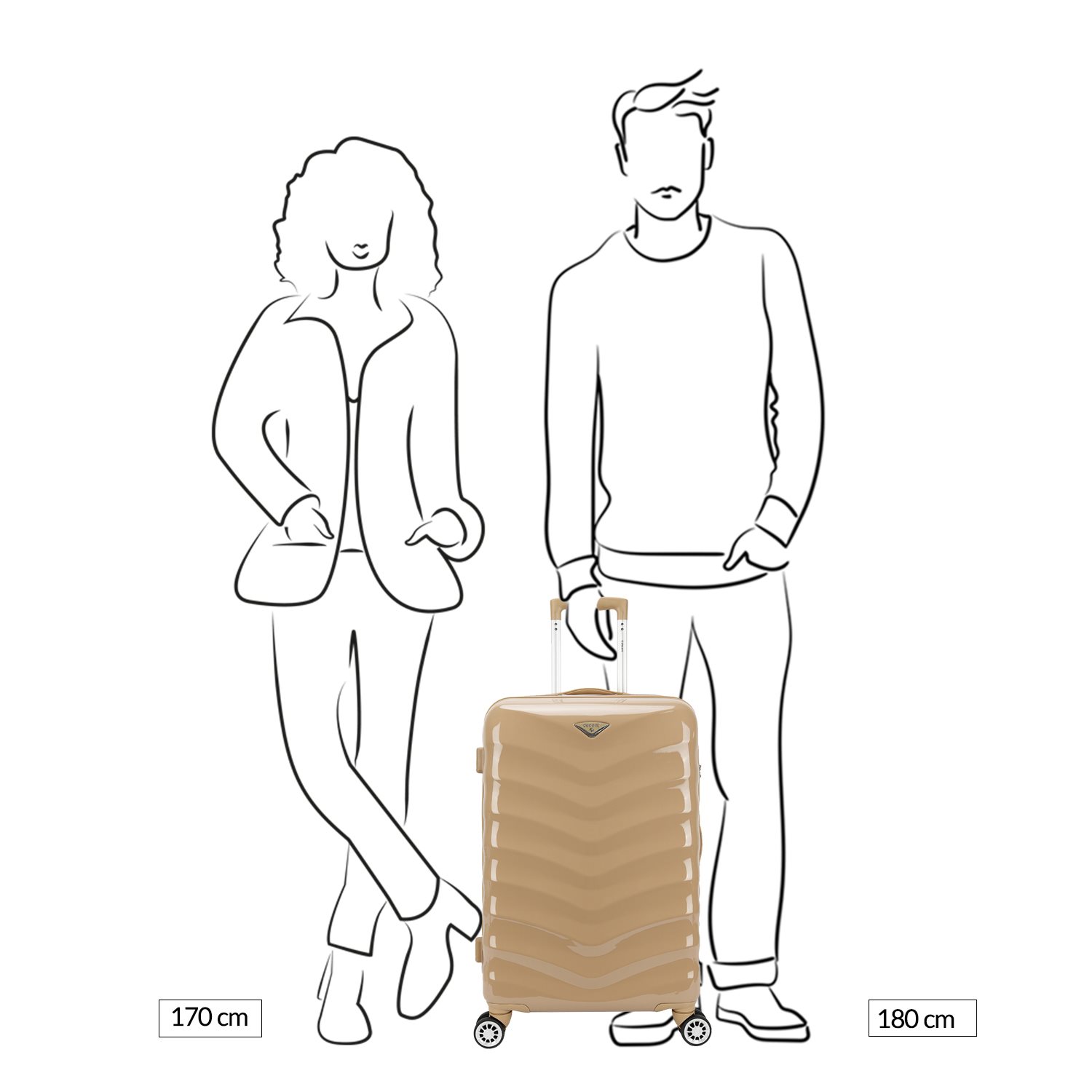 Decent Exclusivo-One Trolley 67 zand
