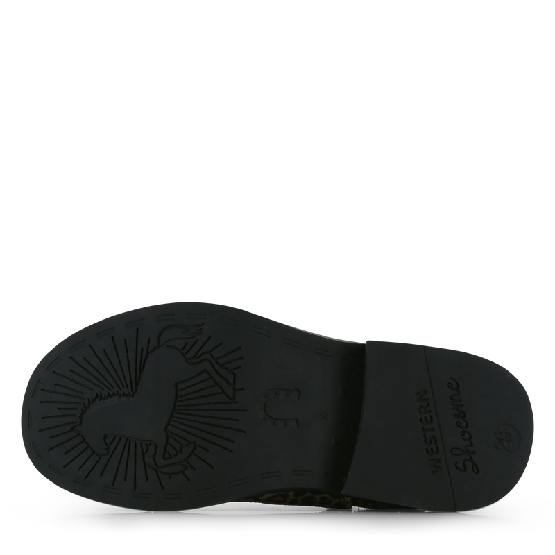 Shoesme grijze panterprint boot Suède | Sale