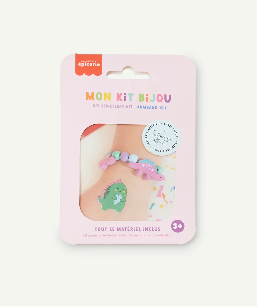 LA PETITE EPICERIEMON KIT BIJOU - BRACELET DINOSAURES