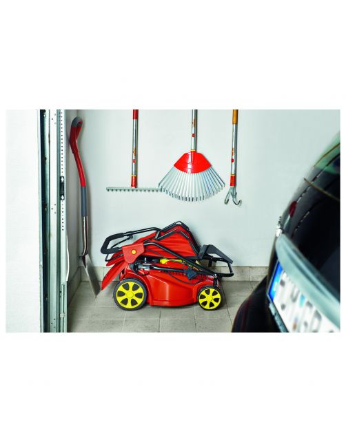 Wolf-Garten Elektromaaier A340e - Grasmaaier - 34 cm 30 l Rood Geel 1400 Watt