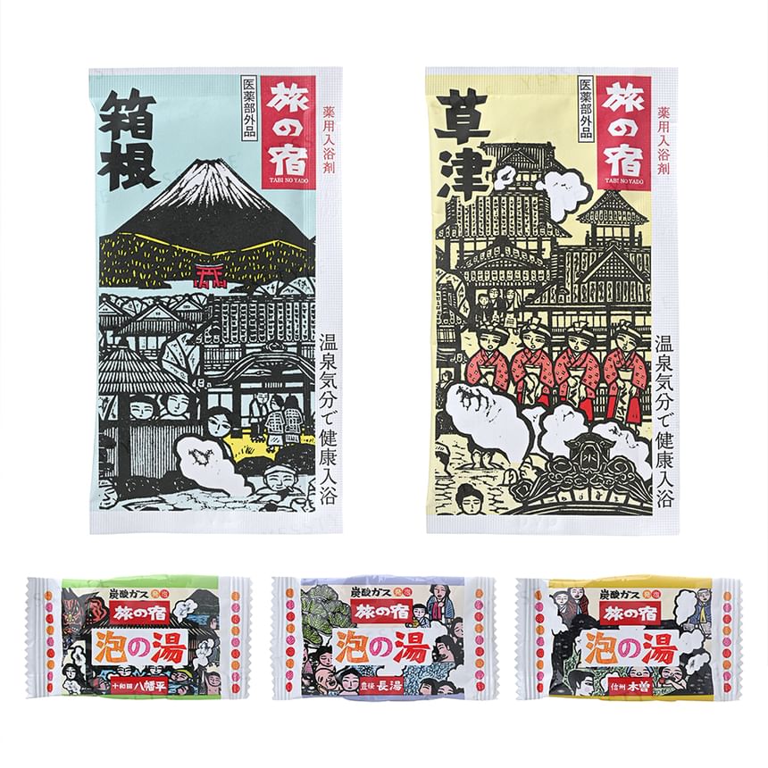 Kracie - Luxe assortiment badzoutset met warmwaterbronnen