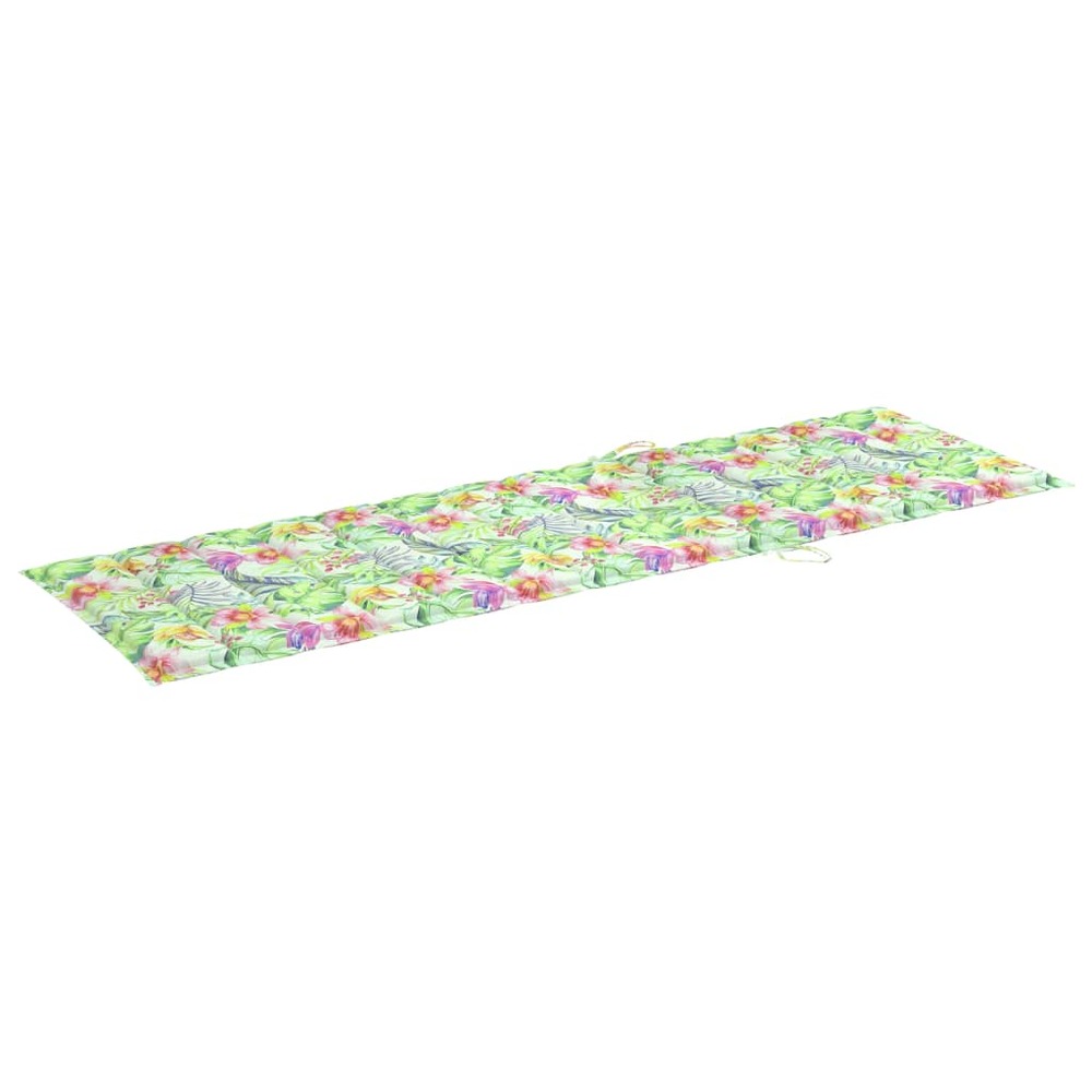 Transat chaise longue bain de soleil lit de jardin terrasse meuble d'extérieur avec coussin bois d'acacia solide