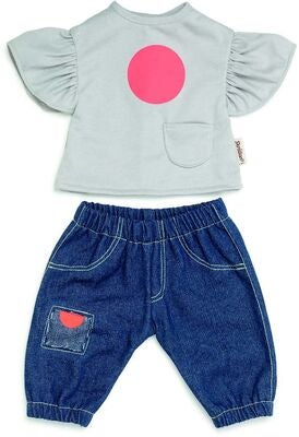 Skrållan Dukkeklær Jeans Og Topp