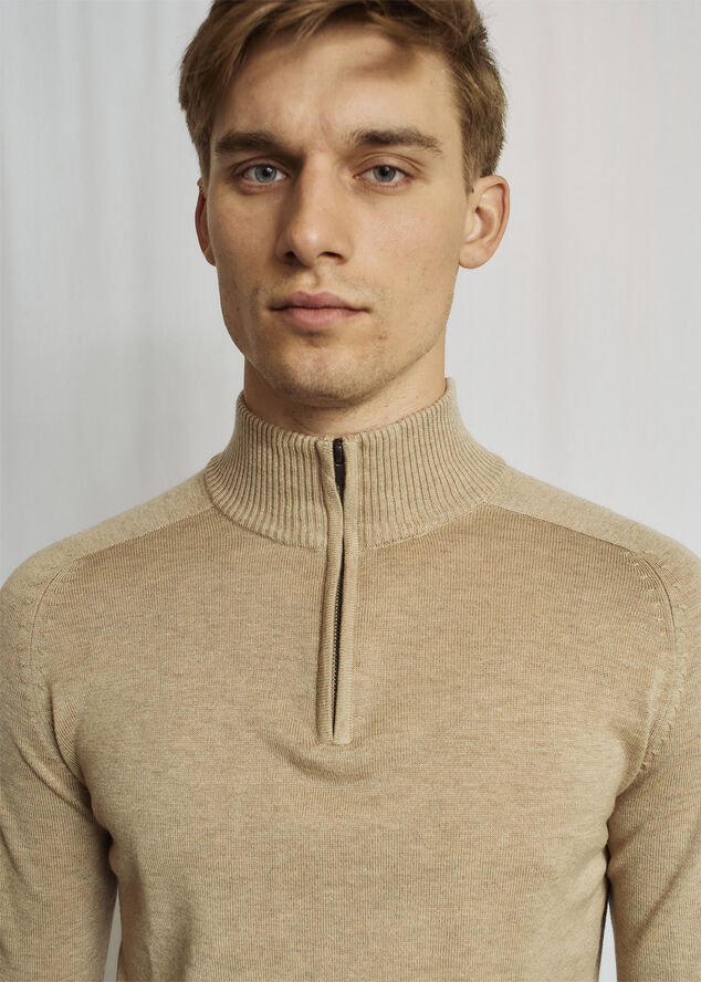 Bruun & Stengade BS Pelle Regular Fit Knitwear Sand