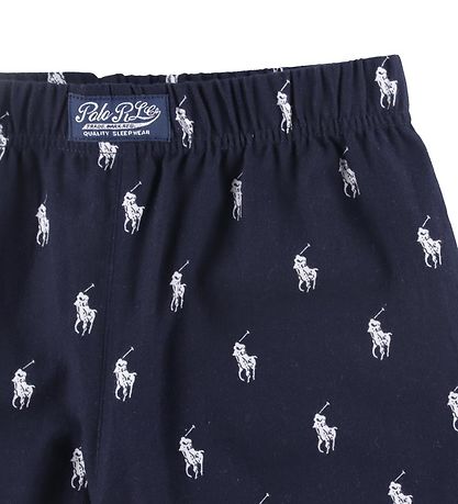 Polo Ralph Lauren Schlafhose - Newport Navy/Weiß m. Logos