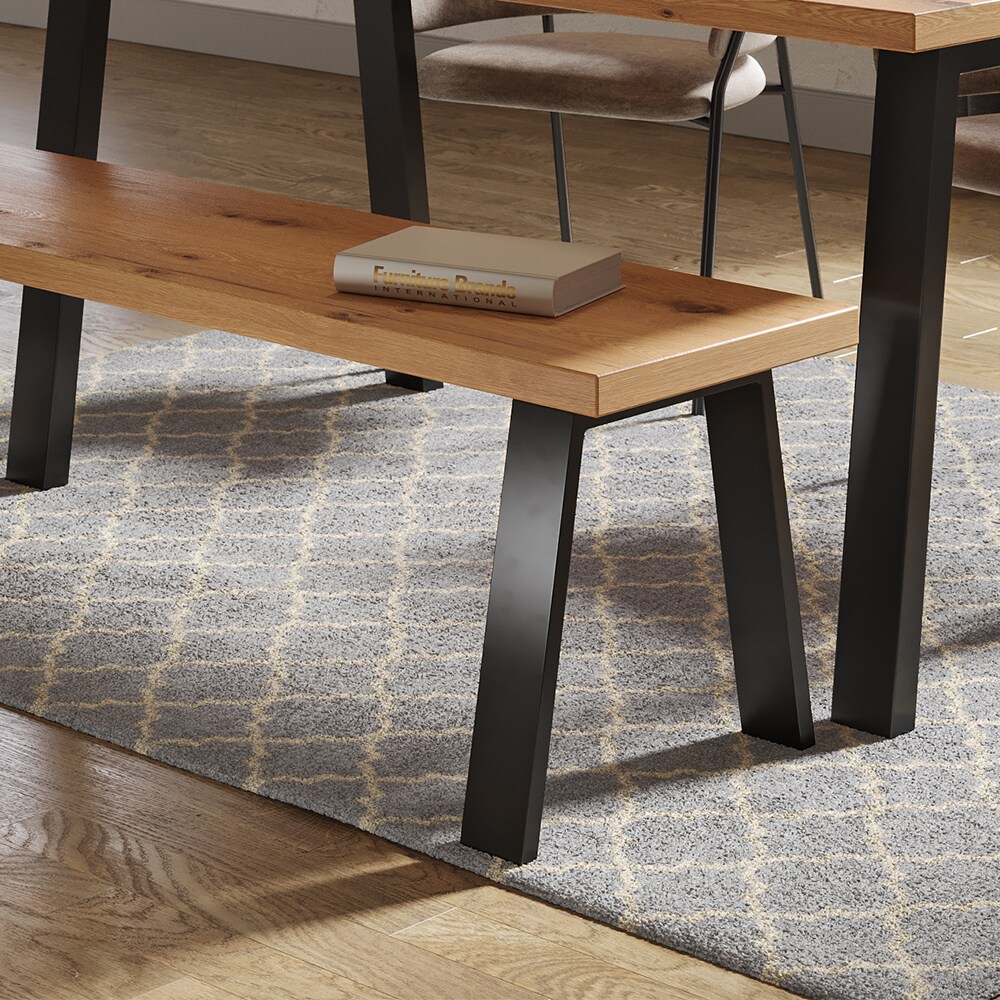 Vicco Loft Tischkufen U-Form 42cm Tischbeine Tischgestell Couchtisch Möbelfüße