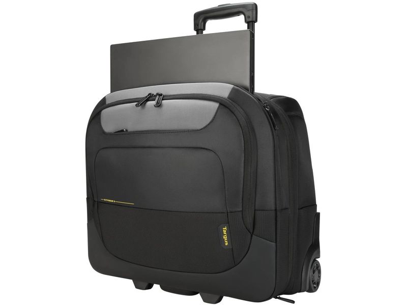 Targus Notebook-Rollkoffer City Gear Notebook Rollkoffer zur Aufbewahrung von elektronischen Geräten und persönlichen Gegenständen