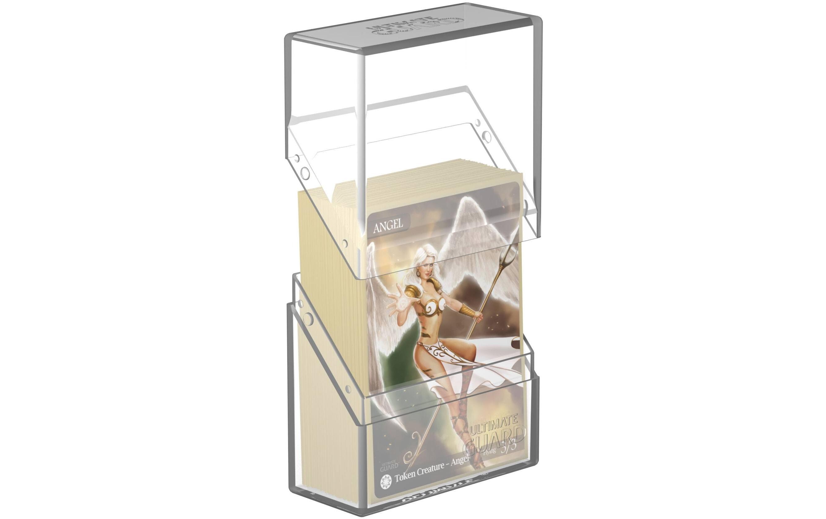 Kartenbox Boulder Deck Case Standardgrösse 40+ TransparentHandliche und feste Kartenbox mit Soft-Touch-Oberfläche