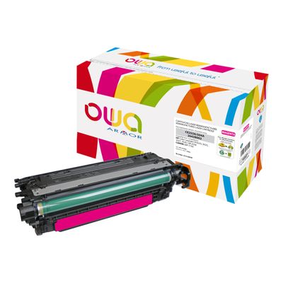 Cartouche laser compatible HP 504A - magenta - Owa K15166OW