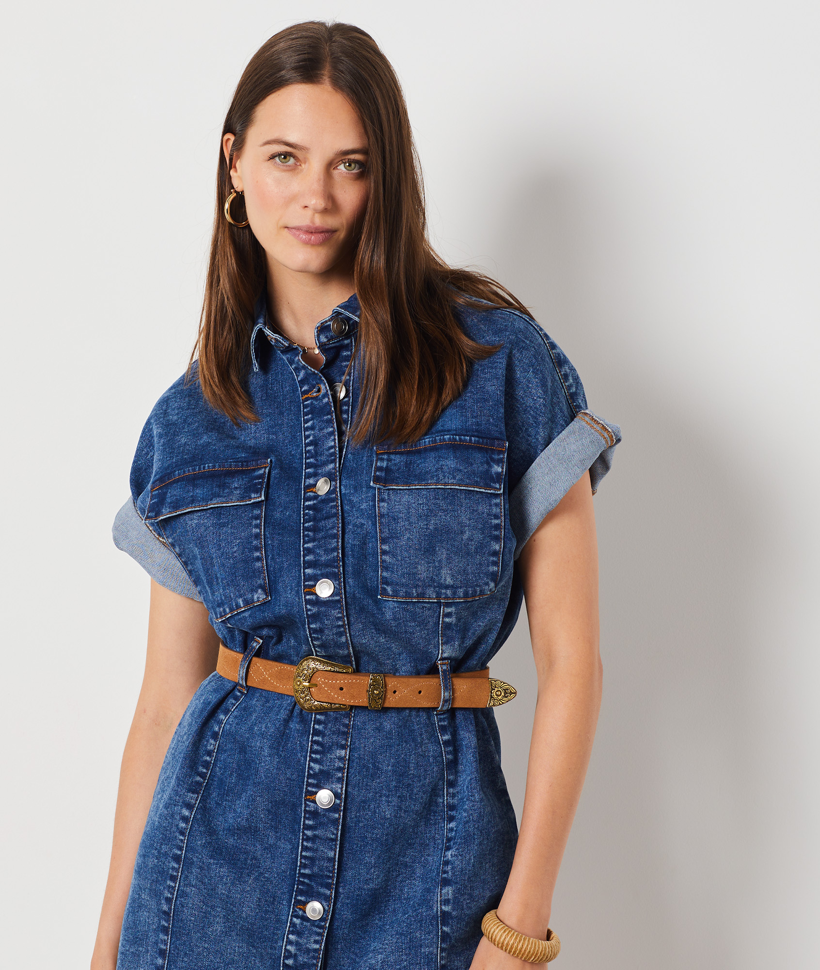Robe en jean