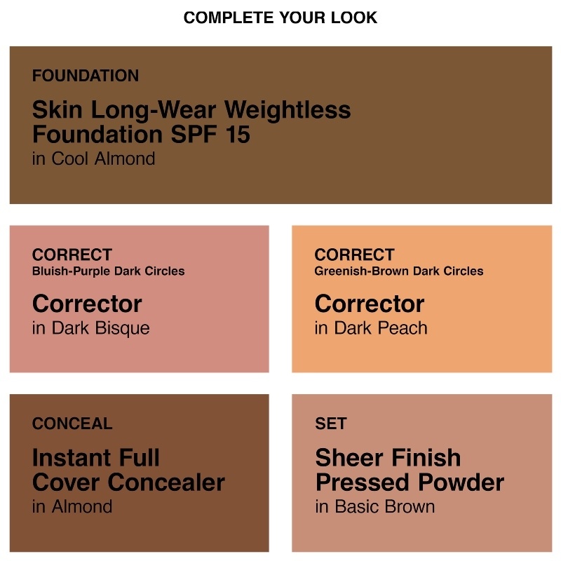 Bobbi Brown Skin Long-Wear Weightless Foundation SPF 15 - 30 ml - Cool Almond