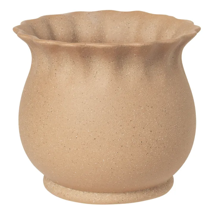 Broste Copenhagen Cache Pot Alexa en céramique | Sable