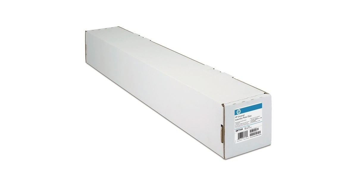 HPUniversal Instant-dry Gloss fotopapier, 914 mm x 30.5 m  (Wit)