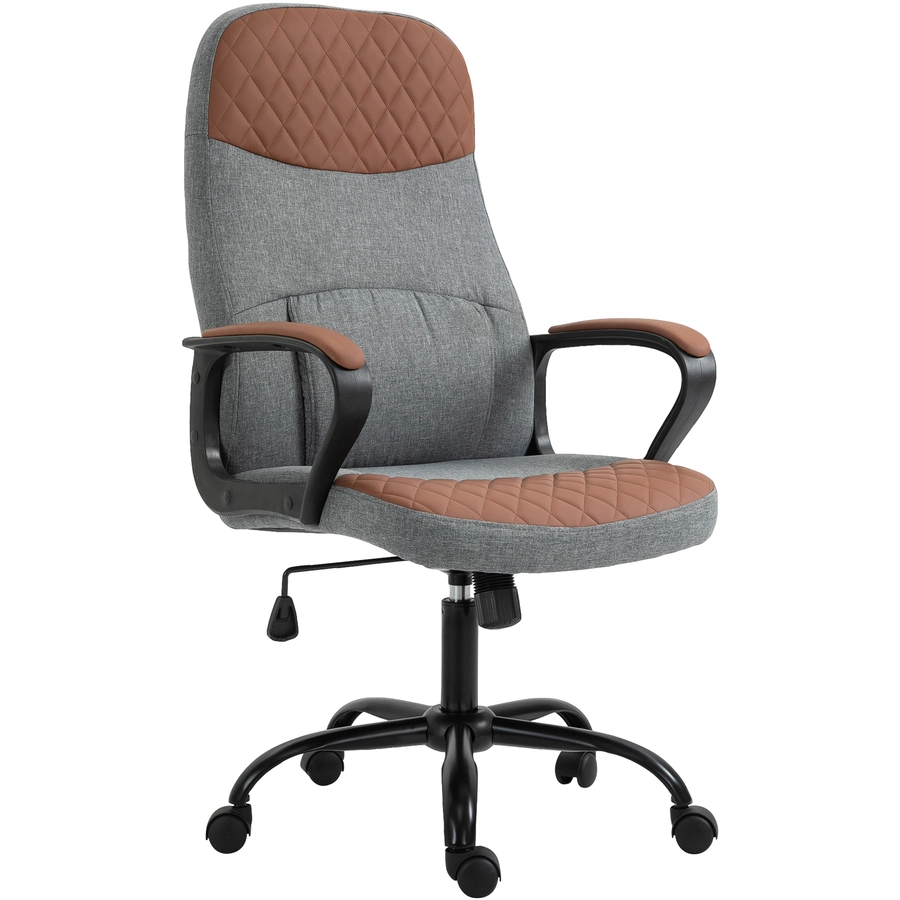 Vinsetto Bürostuhl  mit Massagefunktion braun, grau