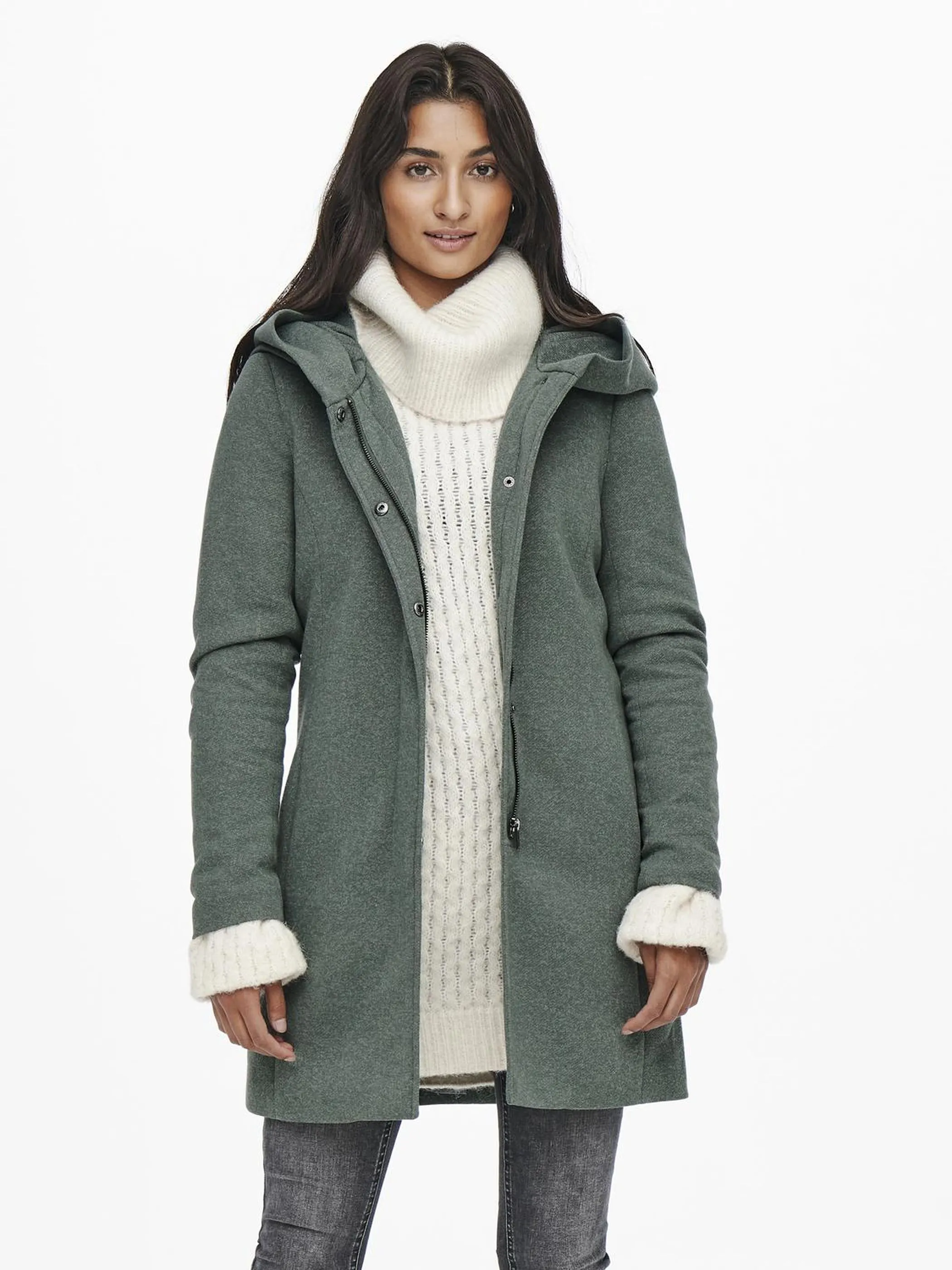 Only ONLSEDONA LIGHT COAT Kapuzenjacke