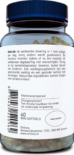 Orthica E-400  Softgels 60CP