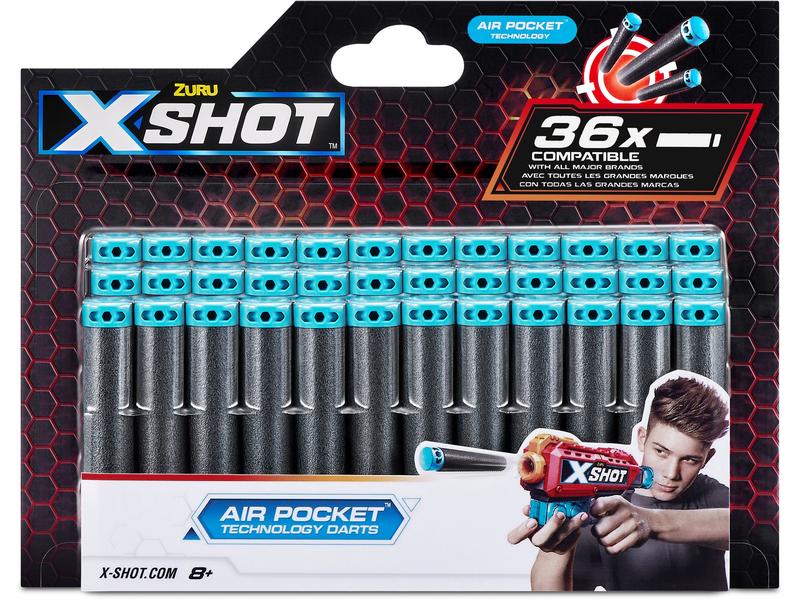X-Shot X-Shot Nachfüllpackung 36 Darts Schaumstoff-Darts