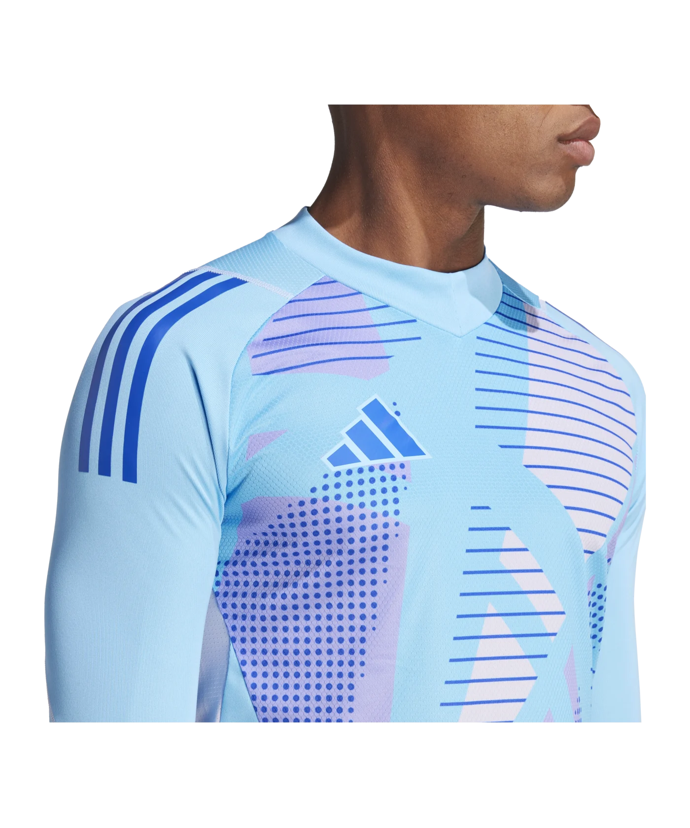 adidas Tiro 24 Pro Torwarttrikot langarm Blau