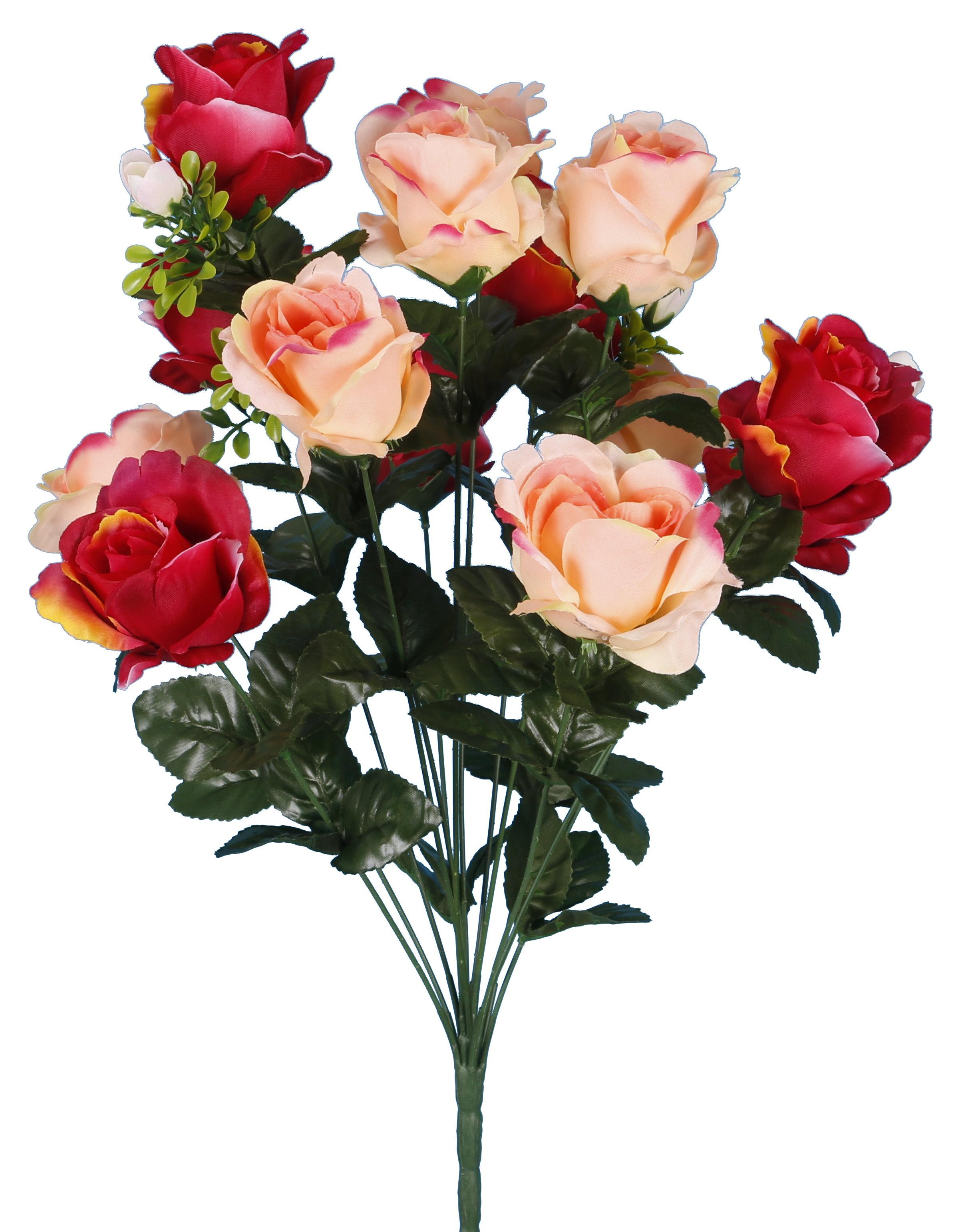 BUISSON ROSES X14 PIECES
