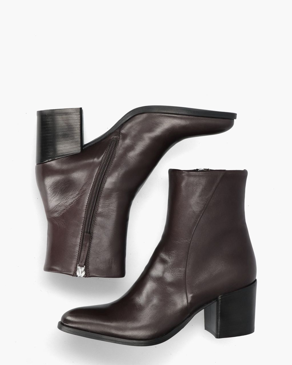 Rossano Bisconti 595-08 Donkerbruin Dames Enkelboots