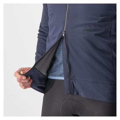 Veste Manches Longues Castelli Alpha Ultimate Bleu/Gris