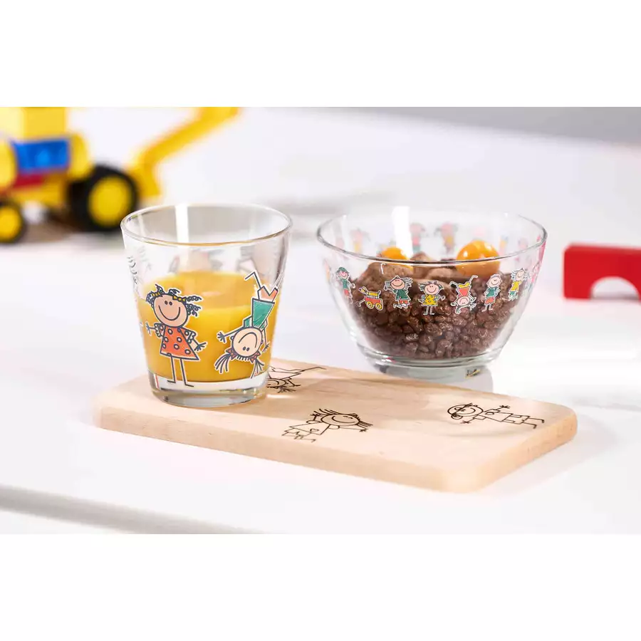 Ritzenhoff & Breker GmbH & Co. KG Trinkglas Girls BEST FRIENDS 270 ml 6er Set bunt