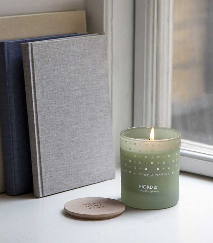 Skandinavisk FJORD Scented Candle w Lid 200g