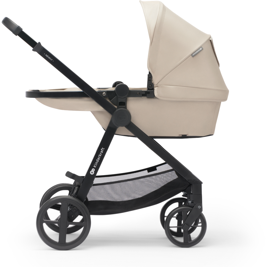 Kinderkraft Kinderwagen Newly 3 in 1 Mink Pro Sand Beige