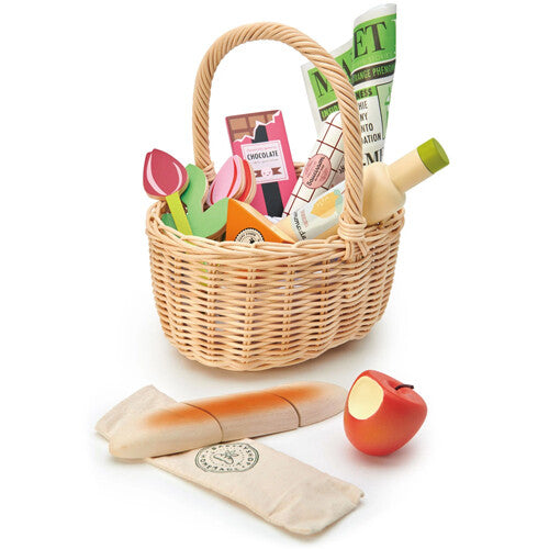 Tender leaf toys mandje met boodschappen