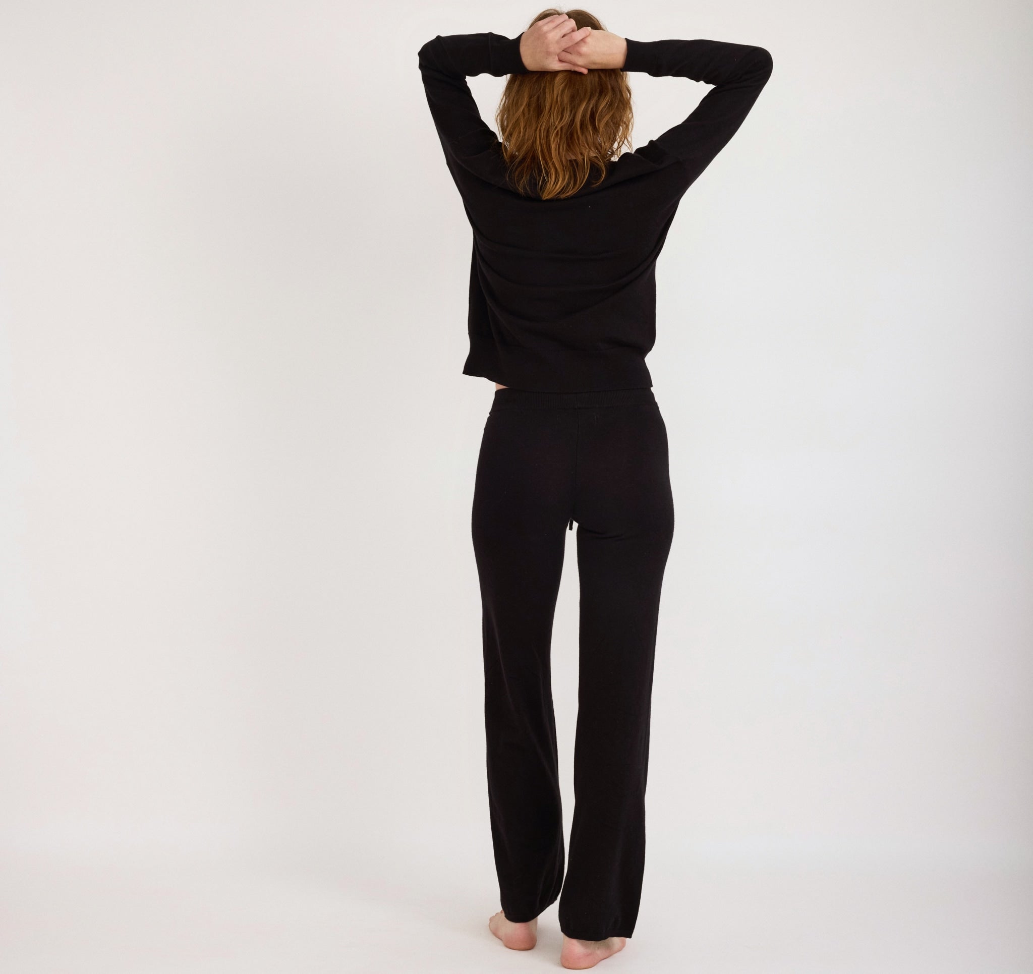COTTON<br>Soft Knit Boxy Crewneck Sweater