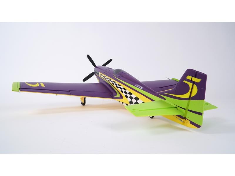 FMS Warbird Mustang P-51 Voodoo 1100 mm PNP Airrace Warbird «Voodoo» als PNP Modell mit Brushless Antrieb und EInziehfahrwerk