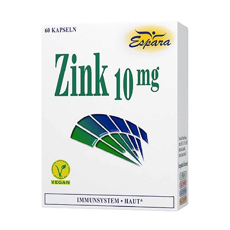 Zink 10 mg Kapseln, 60 St