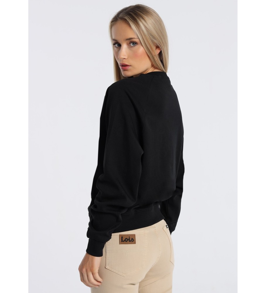 Moletom Lois 132054 Preto