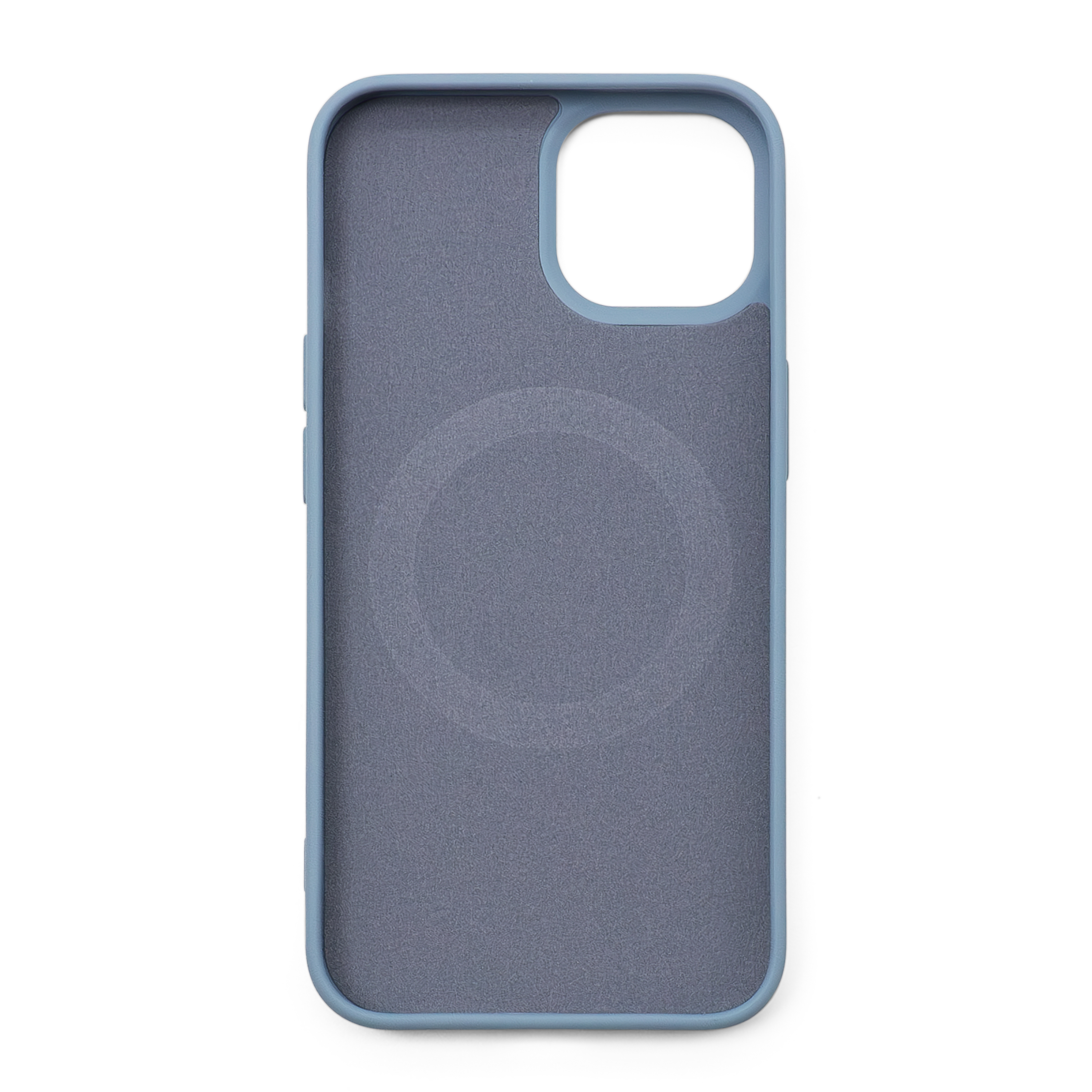 iPhone 14 Pro MagSafe Silikon Case Hülle - Blaugrau