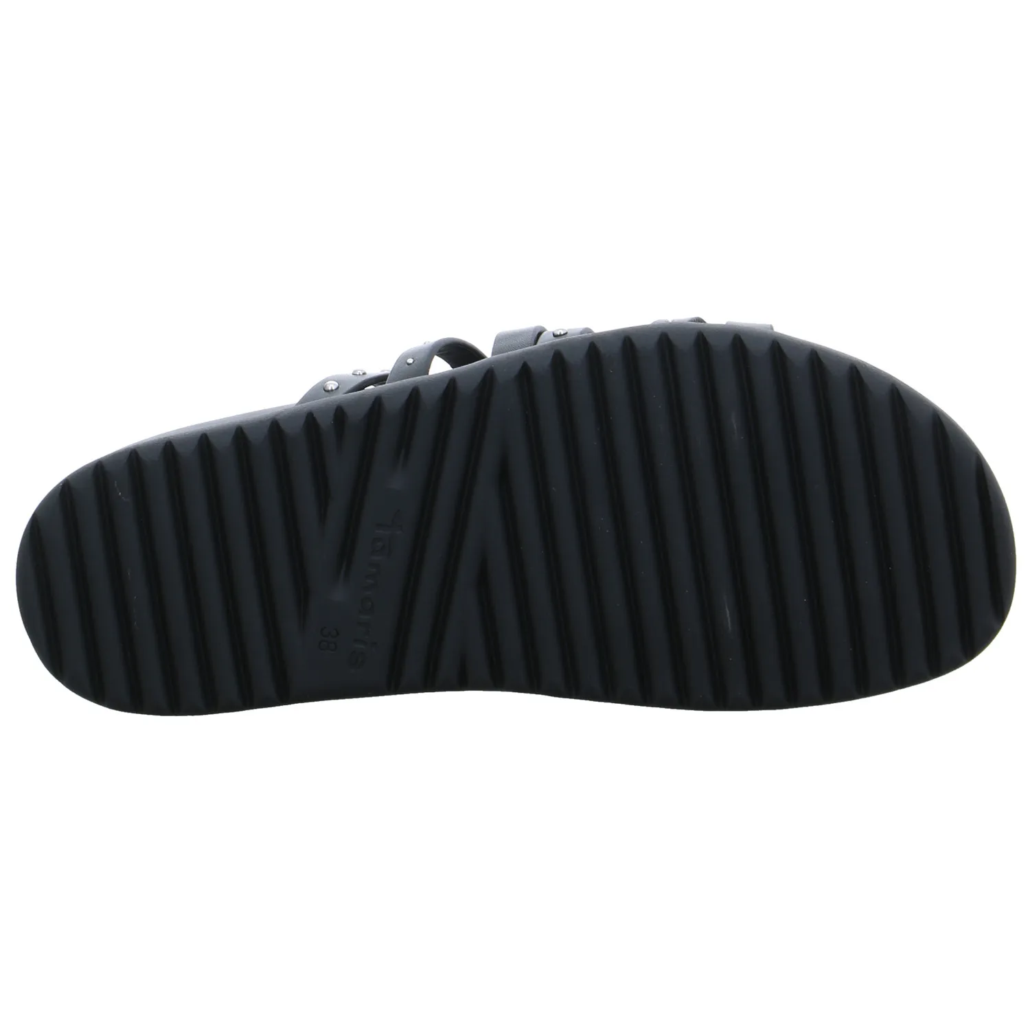 TAMARIS Pantolette Schwarz Lederimitat
