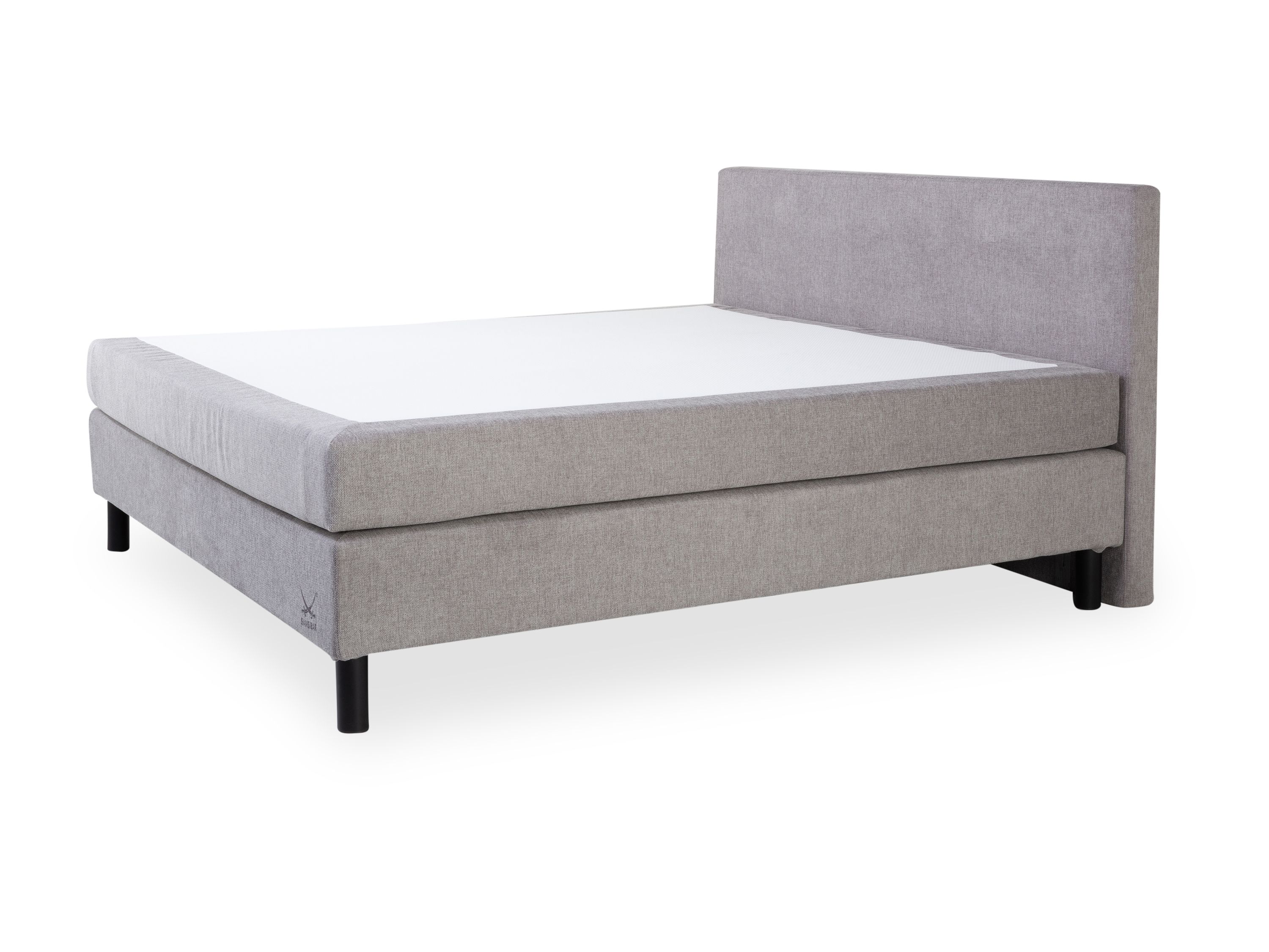 Boxspringbett SANSIBAR BILLUND 160X200 cm H2\/H2 3595 grey