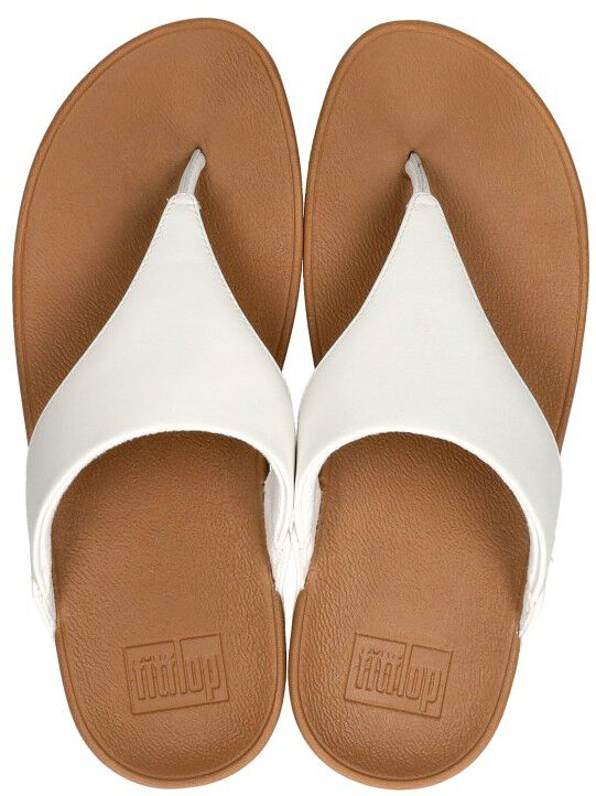 Fitflop Lulu Leather Toepost wit