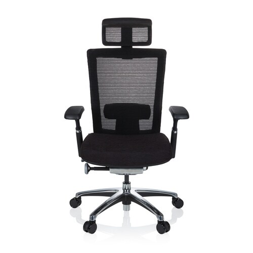 High End Bürostuhl NOVA PRO I Stoff/Netzstoff mit Armlehnen hjh OFFICE