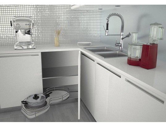 MSA - Aménagement de meuble d'angle Aménagemt angle f.carré Gauch60