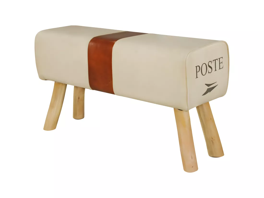 Banc en tissu 91 cm Bois Massif Rembourré Banc Banquette Petit Colour
