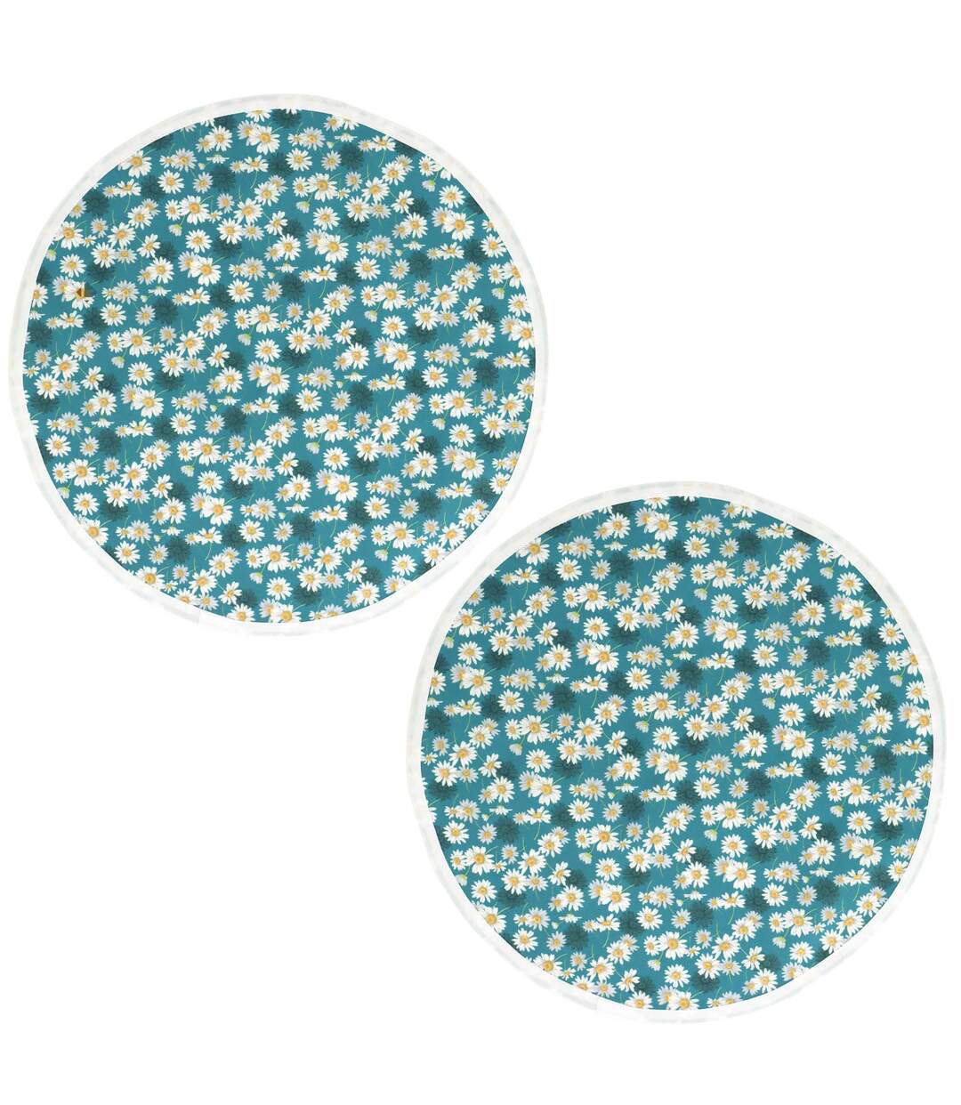 Set de table enduit 45x45 cm ASTER Rose poudré