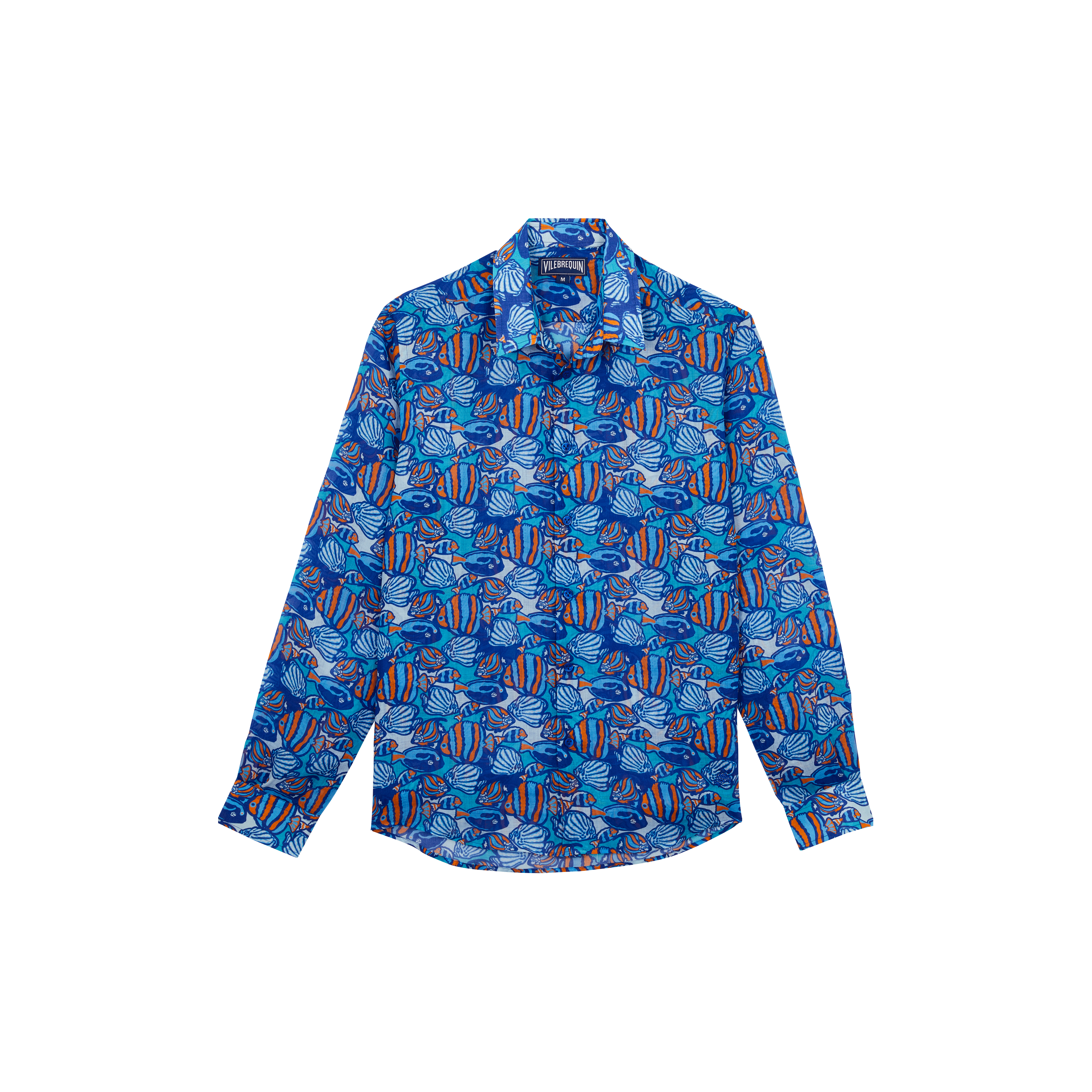 Chemise en ramie homme Fishy Vibes