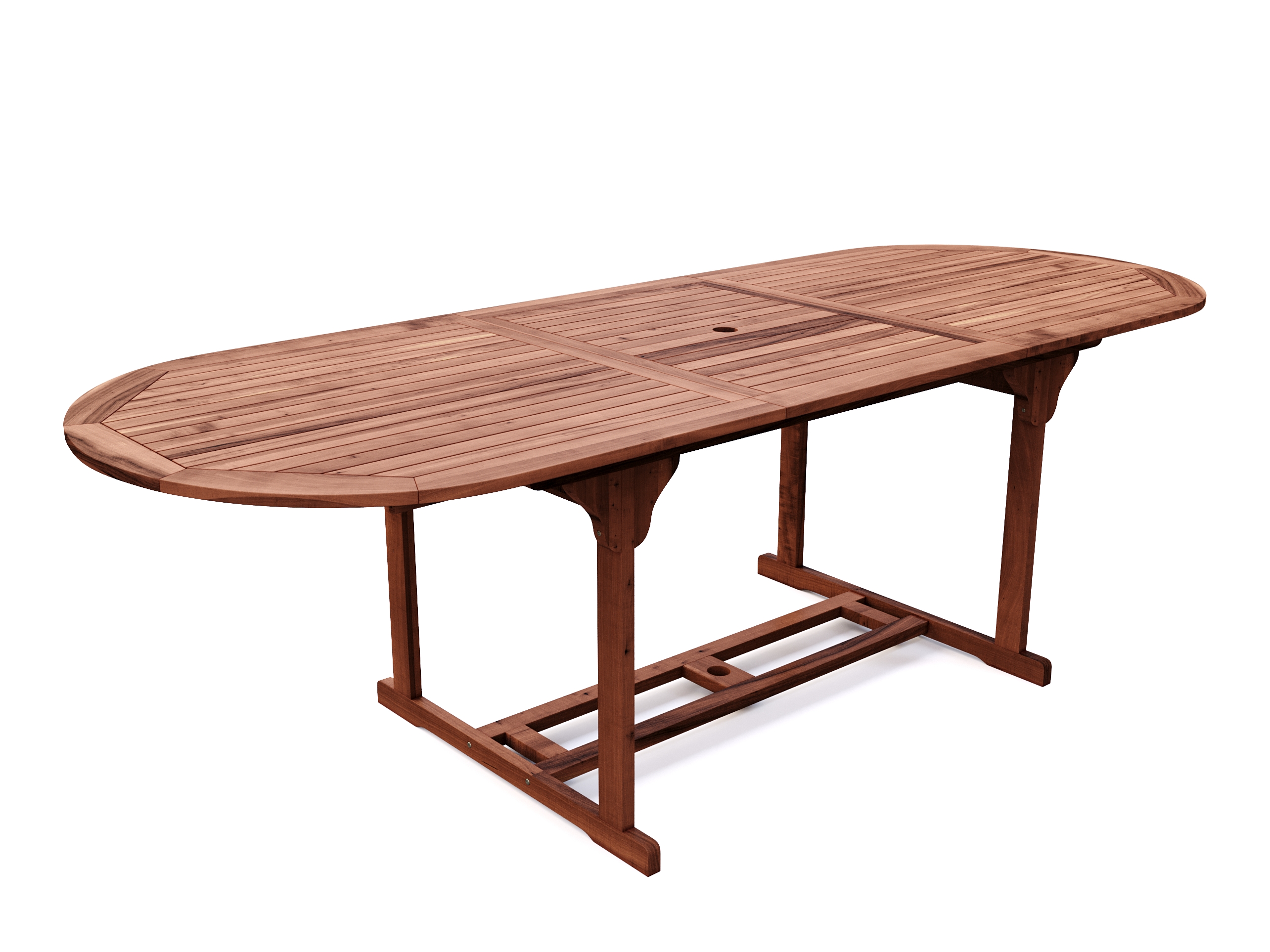 Gartentisch Holz LISSABON ausziehbar 180 - 240 cm