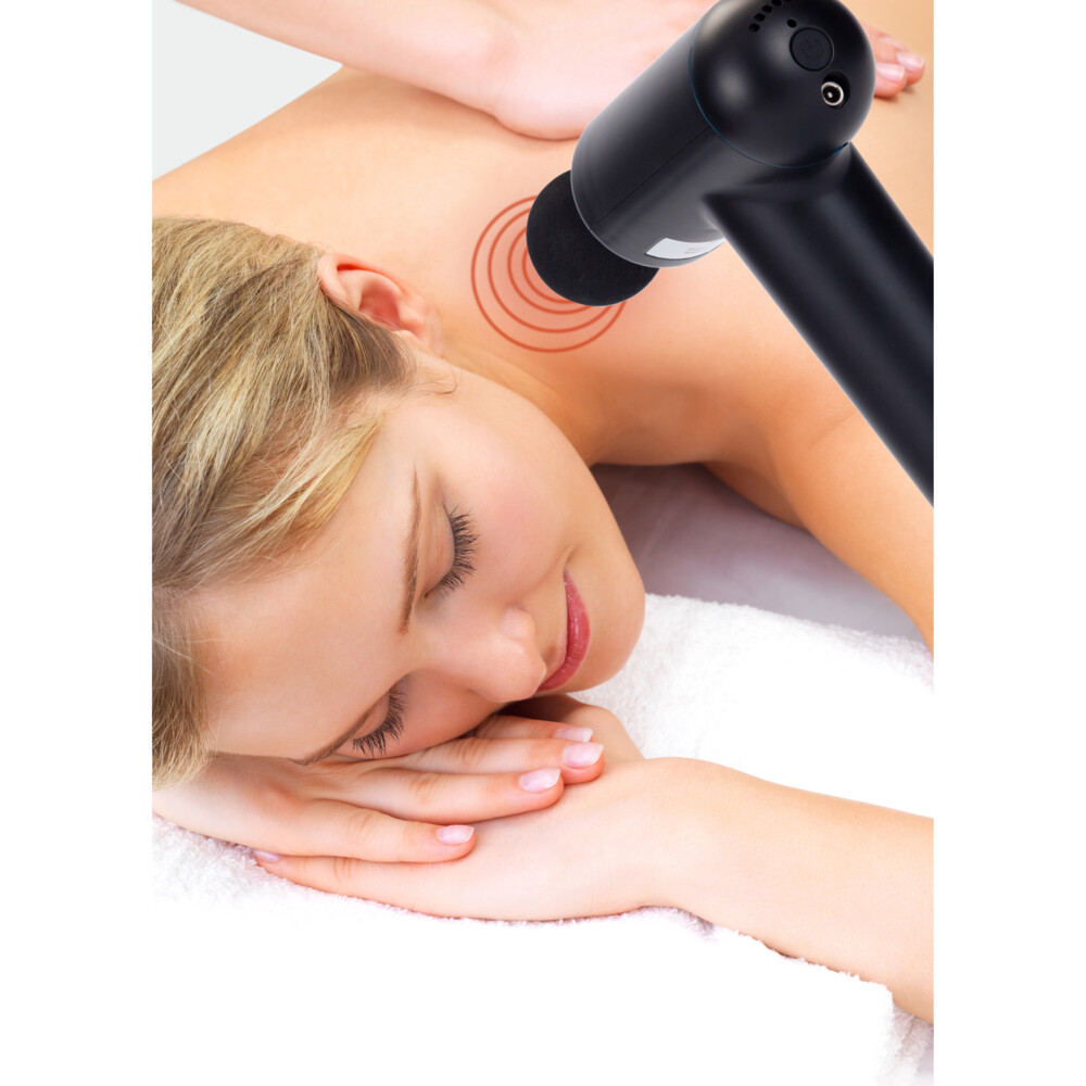 Melissa Massagegun Oplaadbaar Zwart