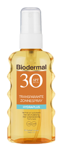 Biodermal Hydraplus Transparante Zonnespray SPF30 175ML