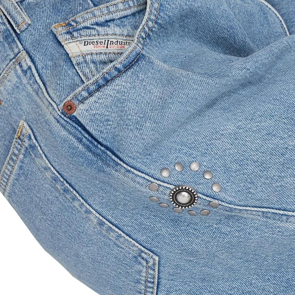 Diesel Jean Boyfriend Bleu Femme Diesel Concias